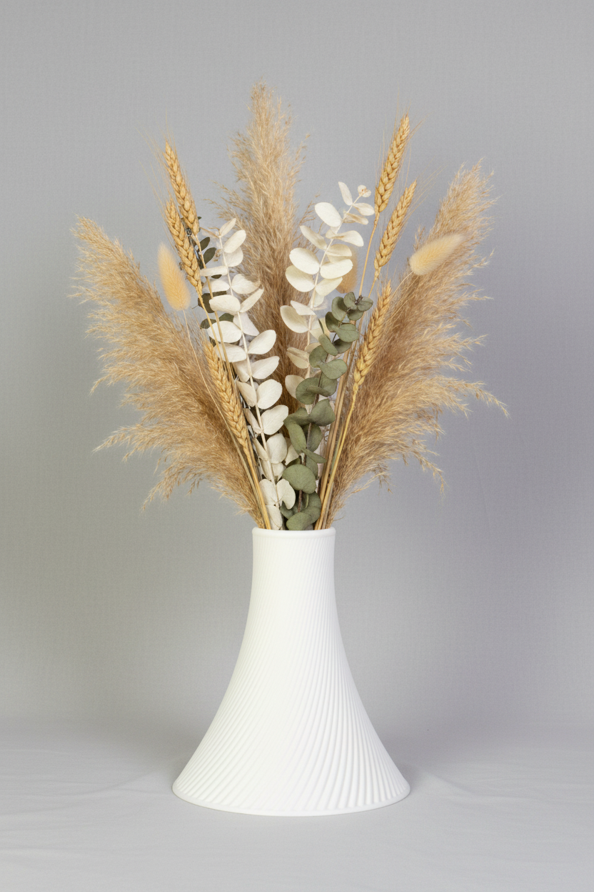 3D Printed Vases Decor Lamp Art - Vase "Corso"