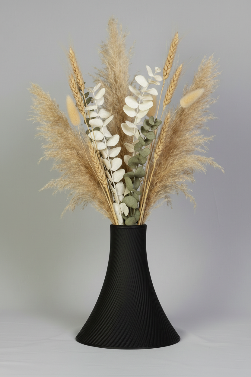 3D Printed Vases Decor Lamp Art - Vase "Corso"