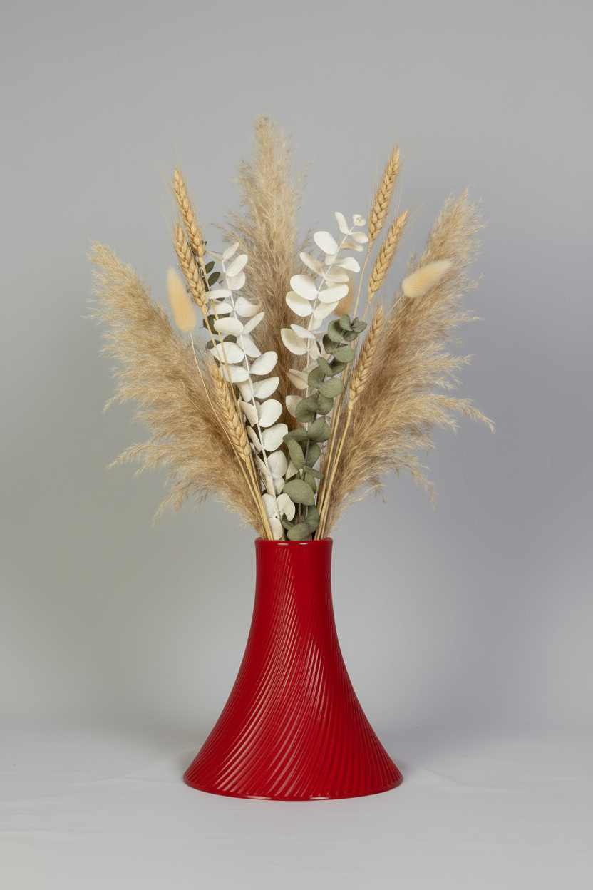 3D Printed Vases Decor Lamp Art - Vase "Corso"