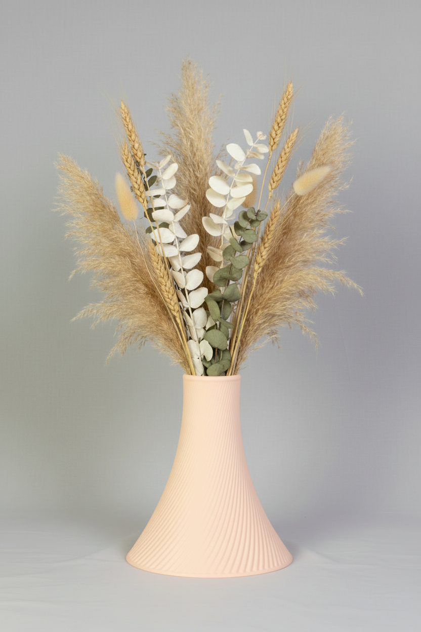 3D Printed Vases Decor Lamp Art - Vase "Corso"