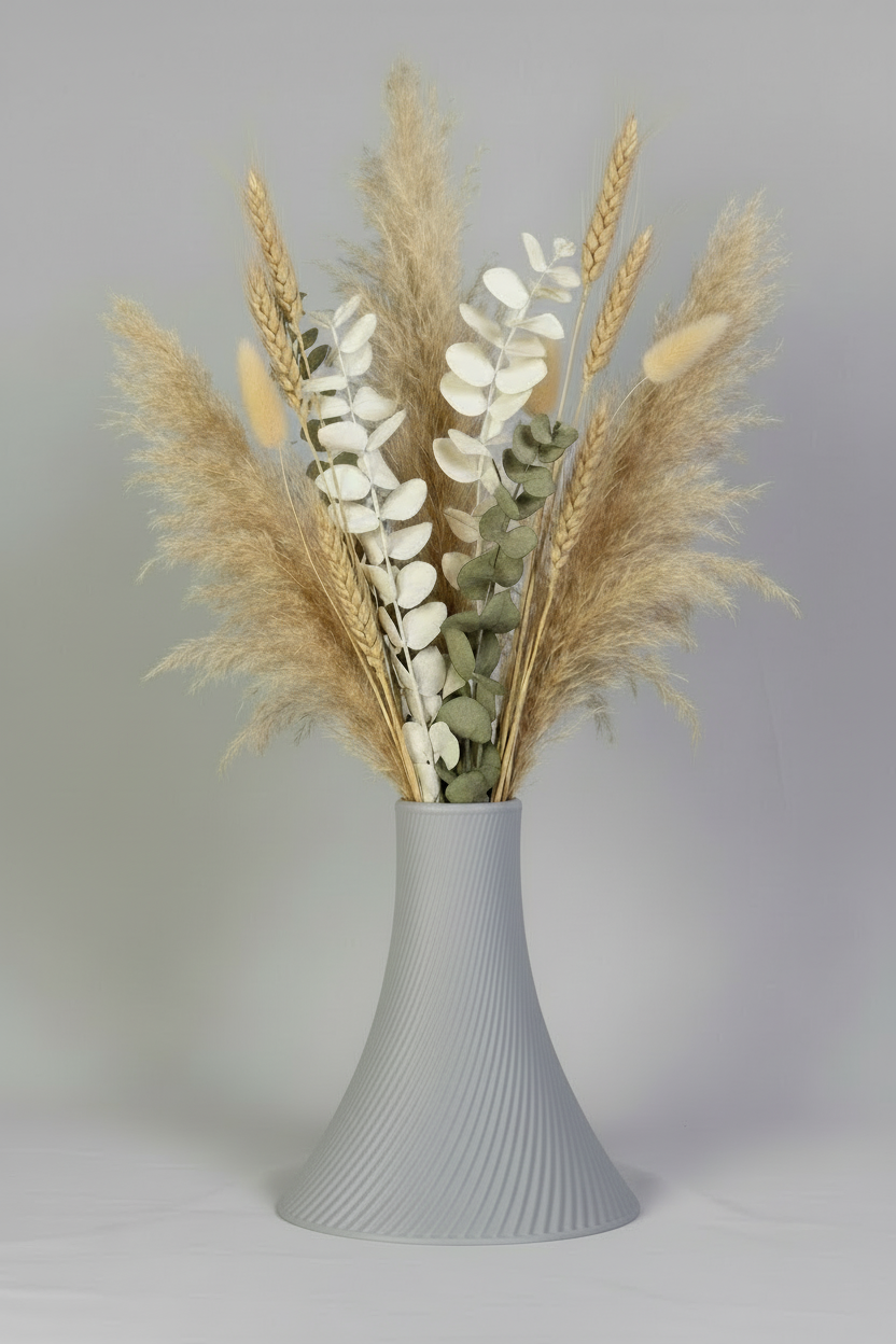 3D Printed Vases Decor Lamp Art - Vase "Corso"