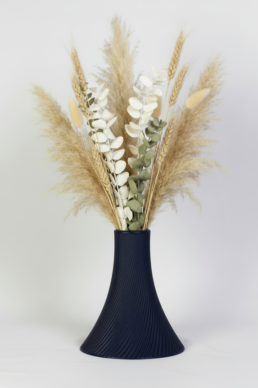 3D Printed Vases Decor Lamp Art - Vase "Corso"