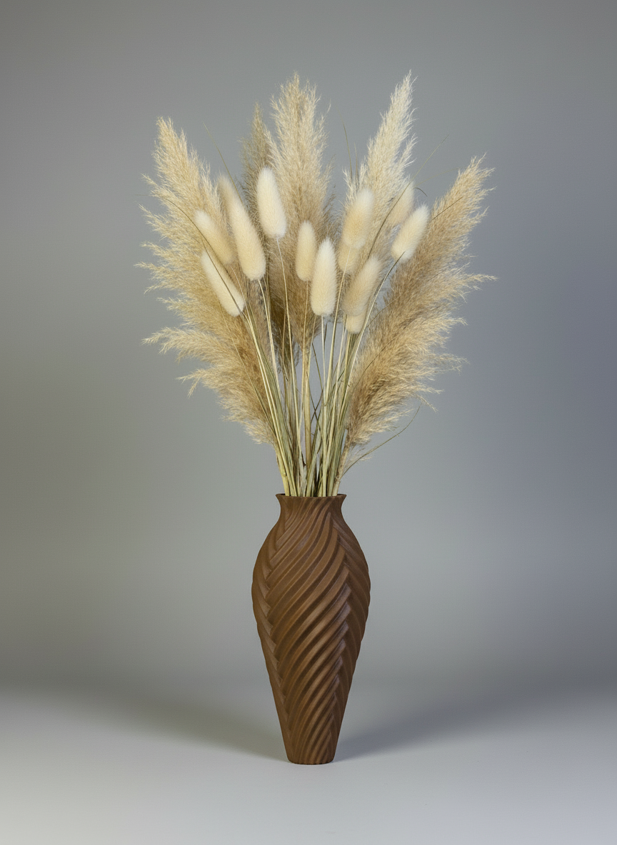 3D Printed Vases Decor Lamp Art - Vase "Danu"