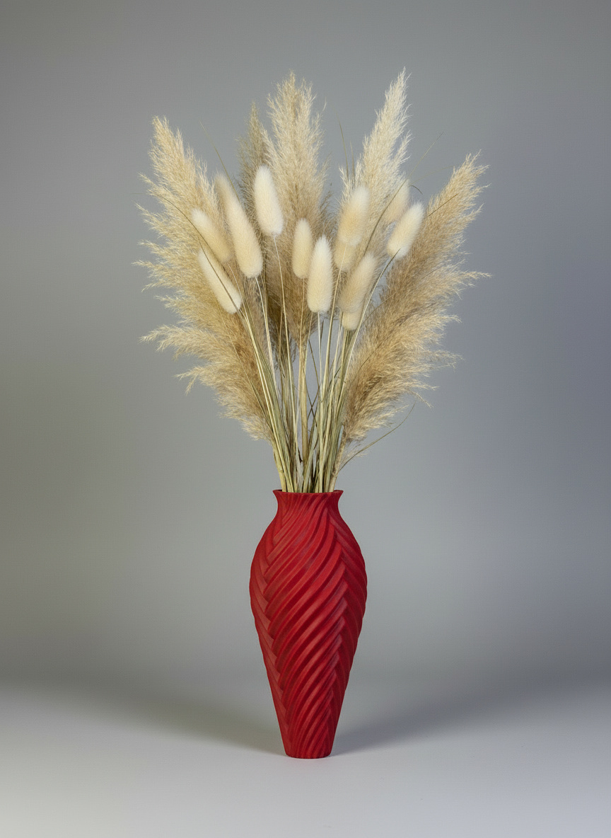 3D Printed Vases Decor Lamp Art - Vase "Danu"
