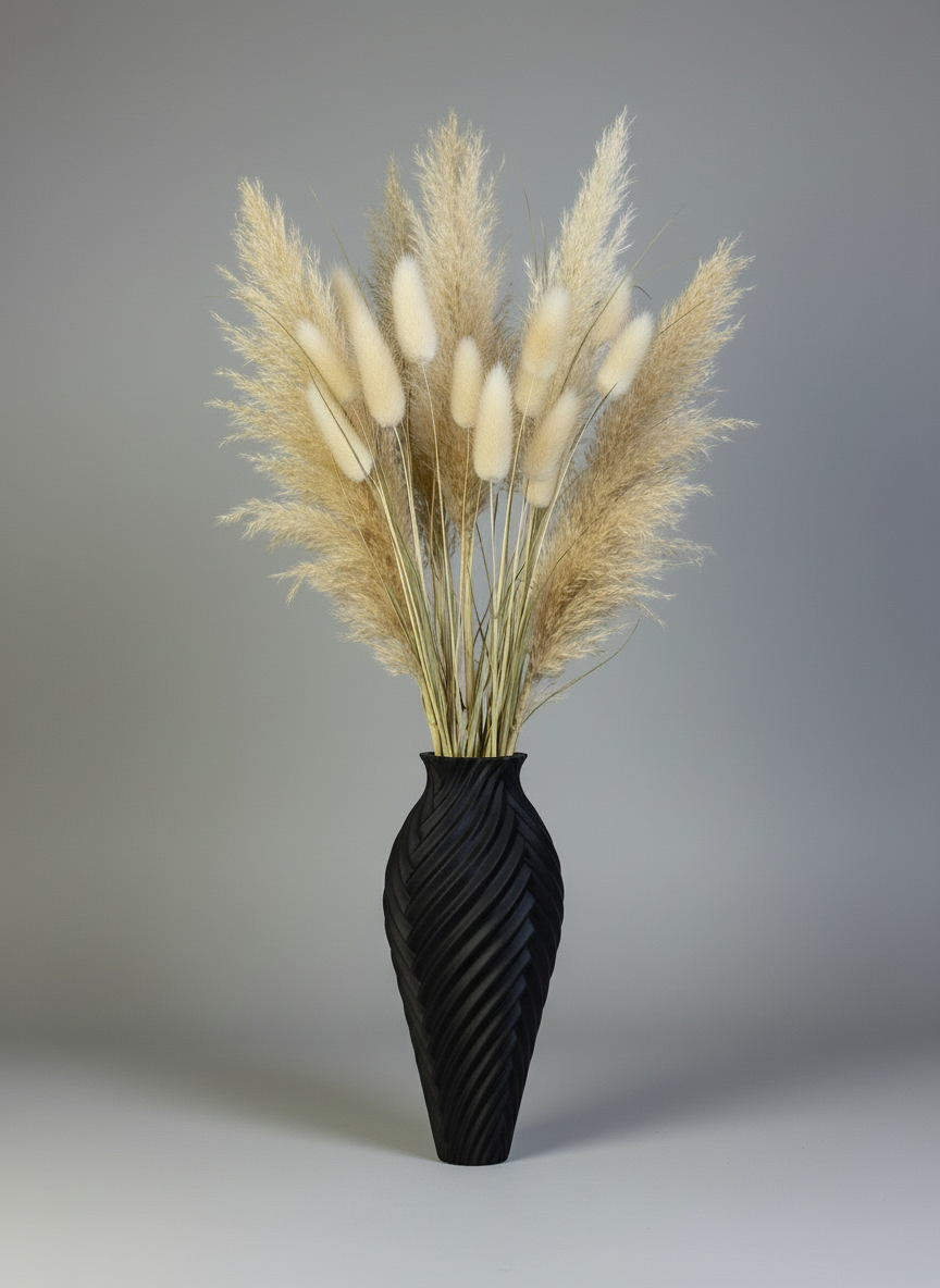 3D Printed Vases Decor Lamp Art - Vase "Danu"
