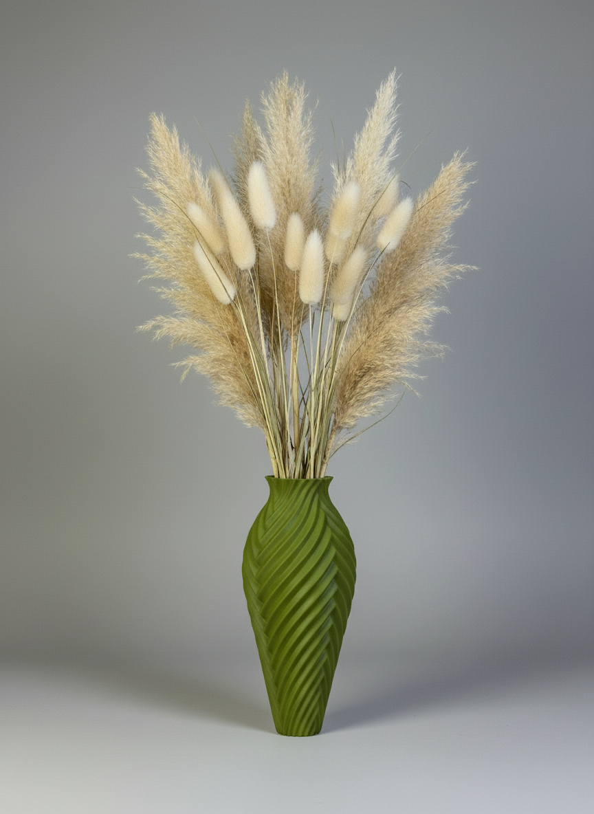 3D Printed Vases Decor Lamp Art - Vase "Danu"