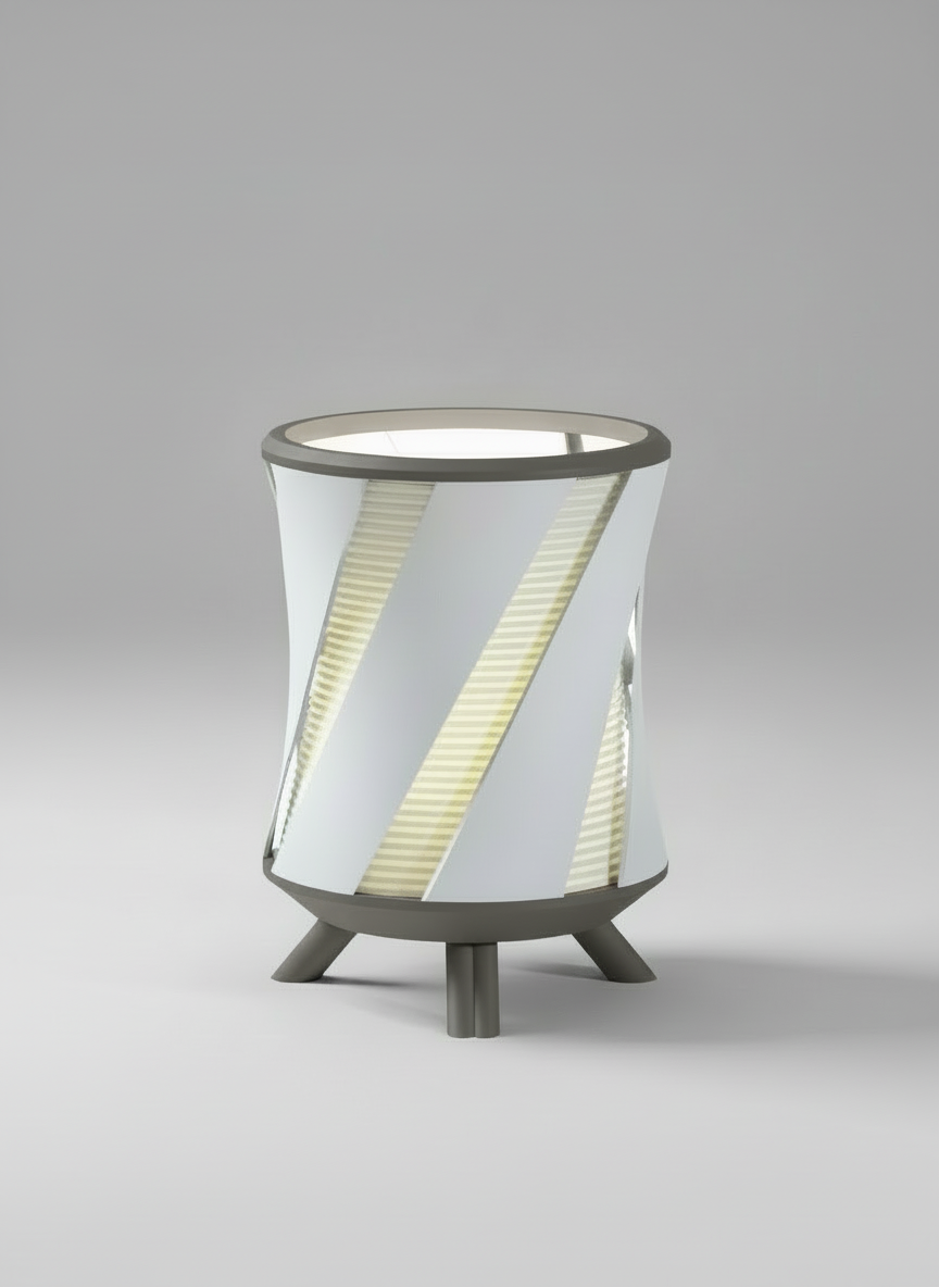 3D Printed Vases Decor Lamp Art - Design Lamp "Estella"