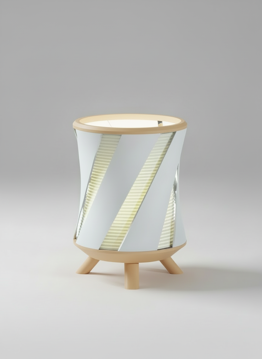 3D Printed Vases Decor Lamp Art - Design Lamp "Estella"