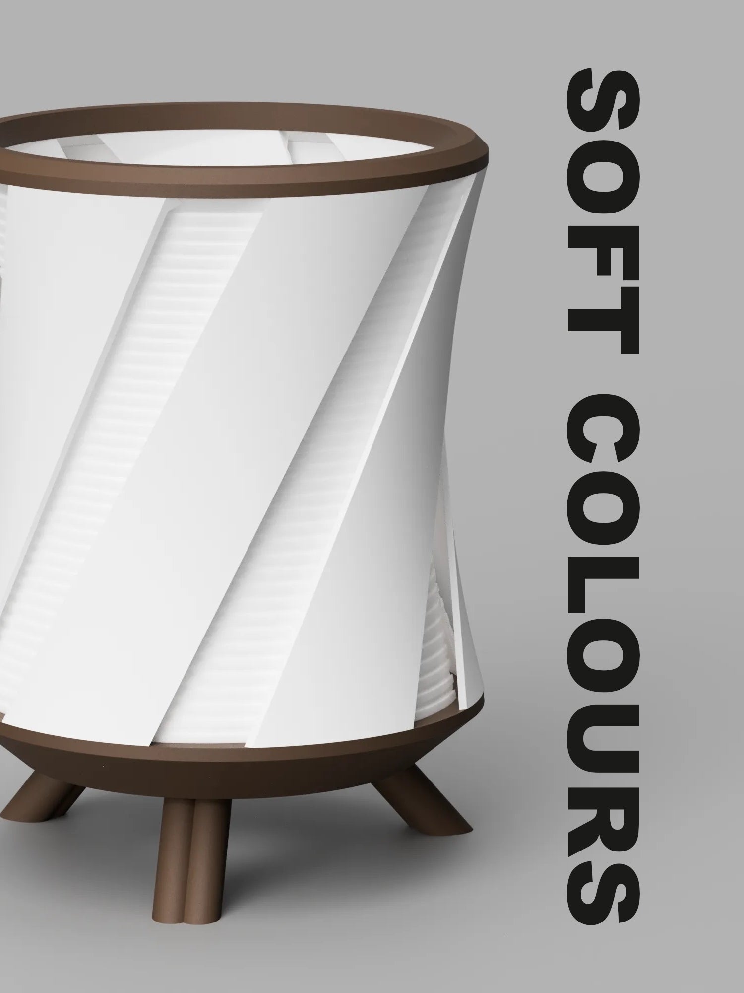 3D Printed Vases Decor Lamp Art - Design Lamp "Estella"