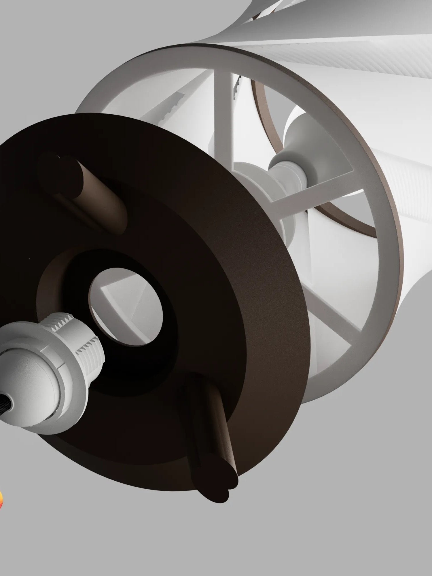 3D Printed Vases Decor Lamp Art - Design Lamp "Estella"