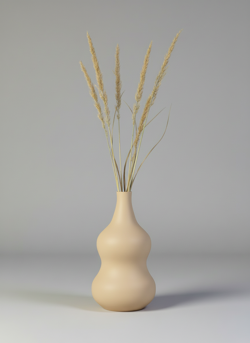 3D Printed Vases Decor Lamp Art - Vase "Jan Mayen"