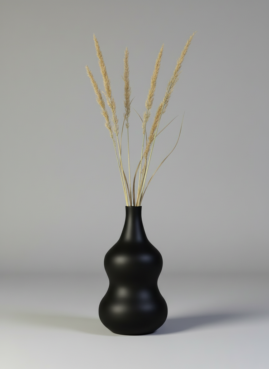 3D Printed Vases Decor Lamp Art - Vase "Jan Mayen"
