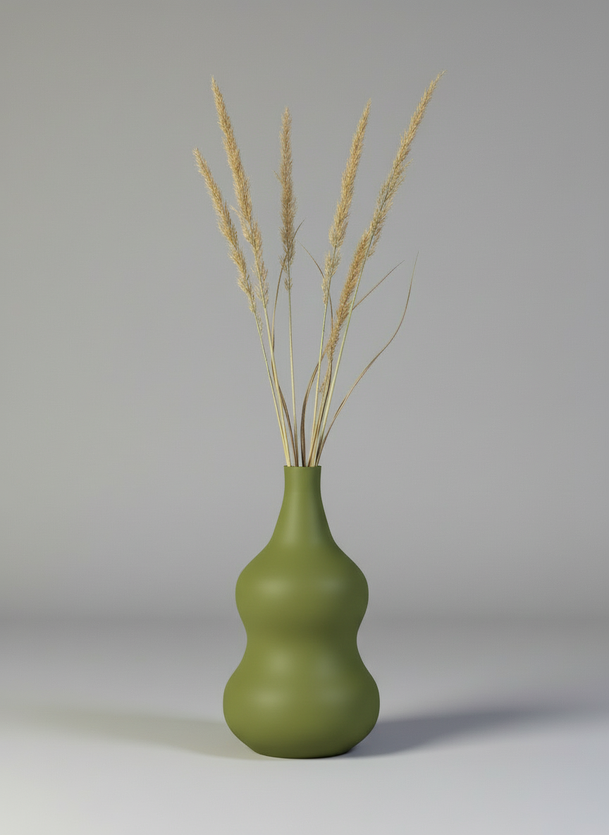 3D Printed Vases Decor Lamp Art - Vase "Jan Mayen"
