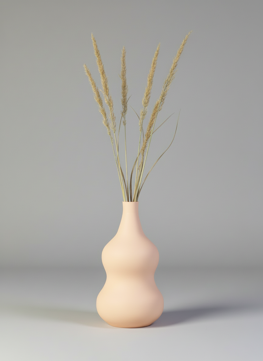 3D Printed Vases Decor Lamp Art - Vase "Jan Mayen"