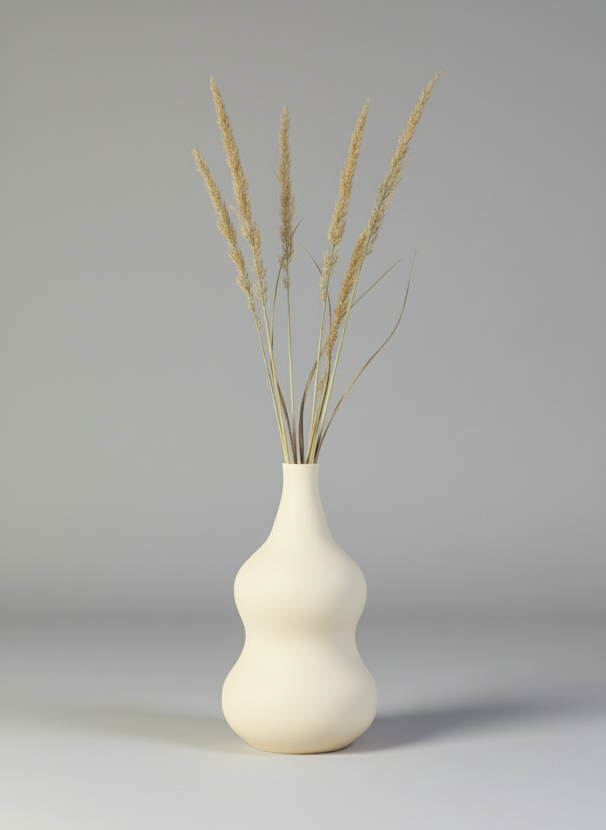 3D Printed Vases Decor Lamp Art - Vase "Jan Mayen"