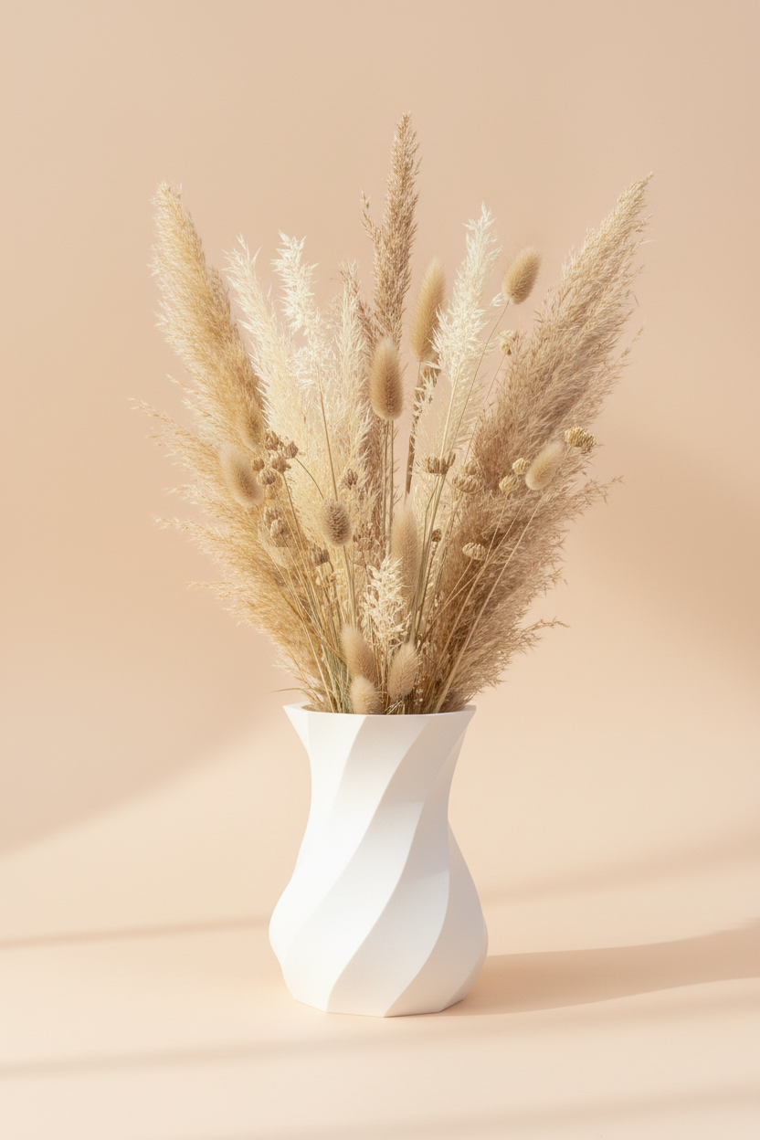 3D Printed Vases Decor Lamp Art - Vase "Jerome"
