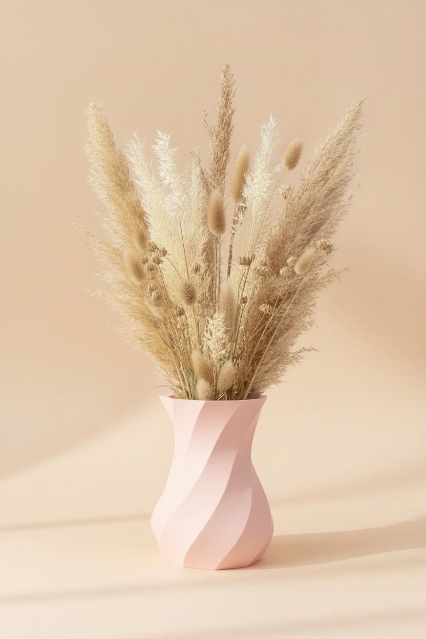 3D Printed Vases Decor Lamp Art - Vase "Jerome"