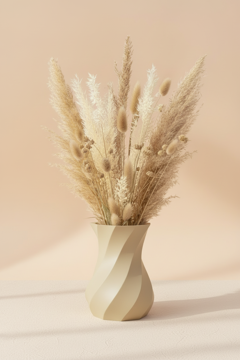 3D Printed Vases Decor Lamp Art - Vase "Jerome"