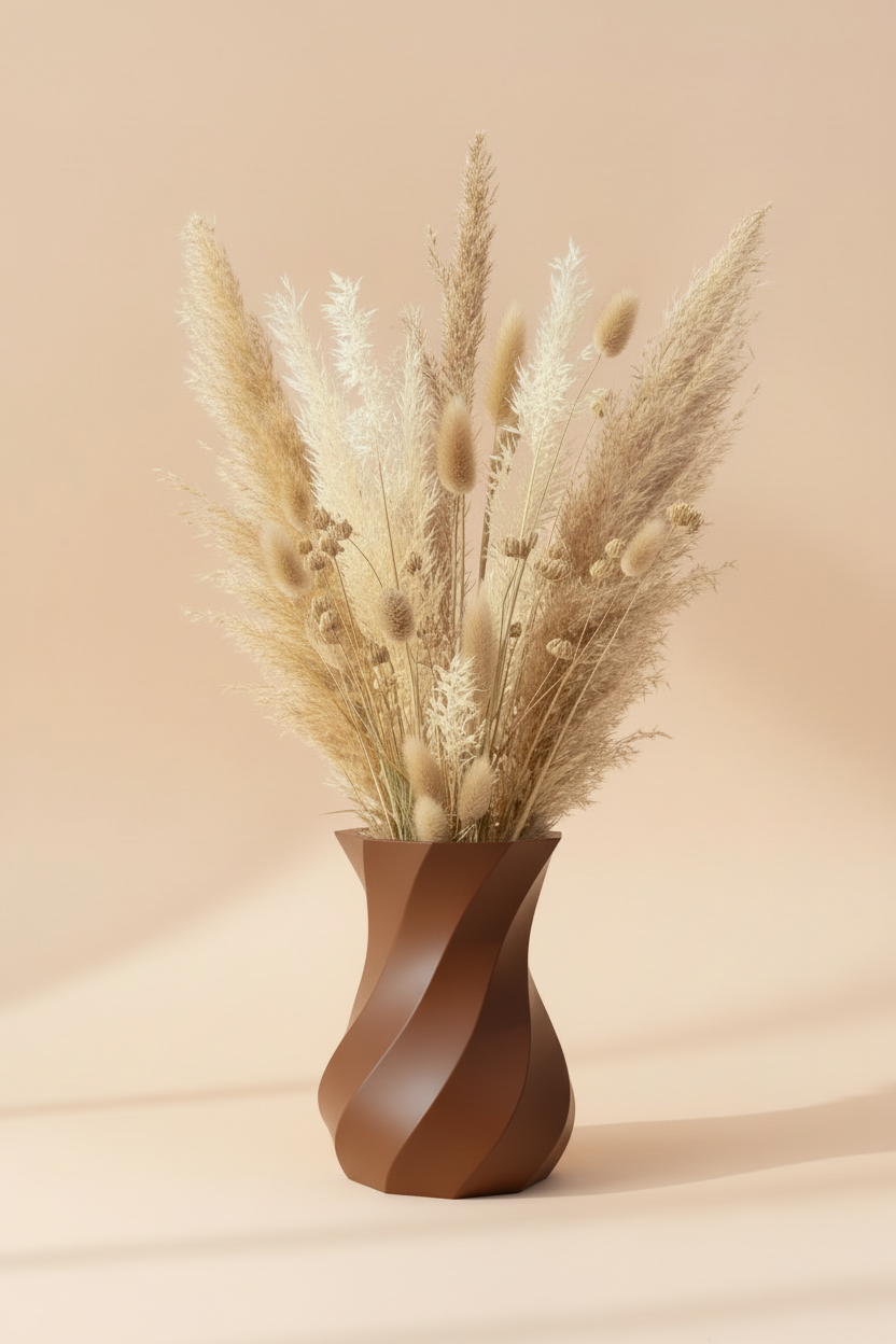 3D Printed Vases Decor Lamp Art - Vase "Jerome"