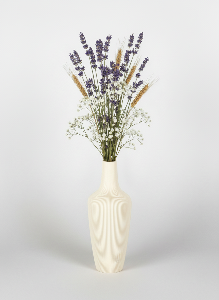 3D Printed Vases Decor Lamp Art - Vase "Leto"