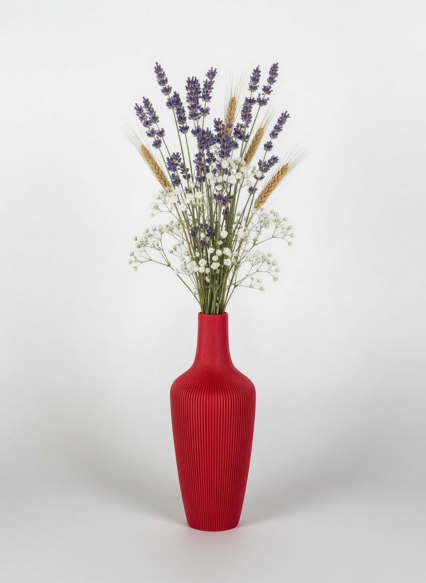 3D Printed Vases Decor Lamp Art - Vase "Leto"