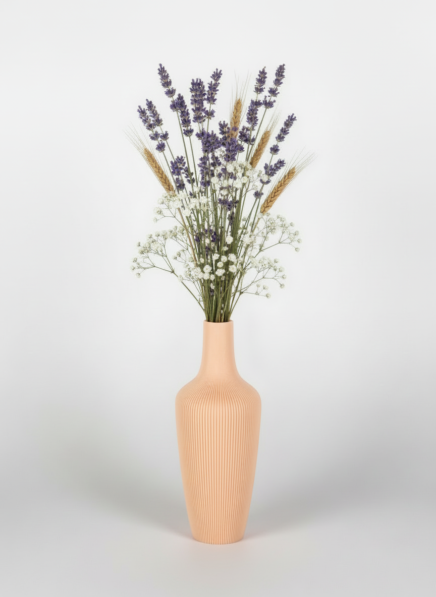 3D Printed Vases Decor Lamp Art - Vase "Leto"