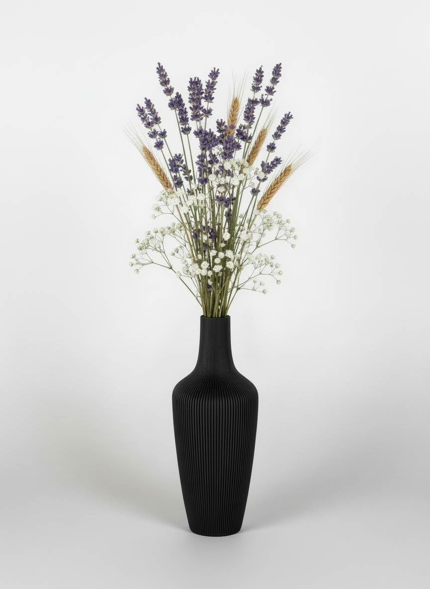 3D Printed Vases Decor Lamp Art - Vase "Leto"