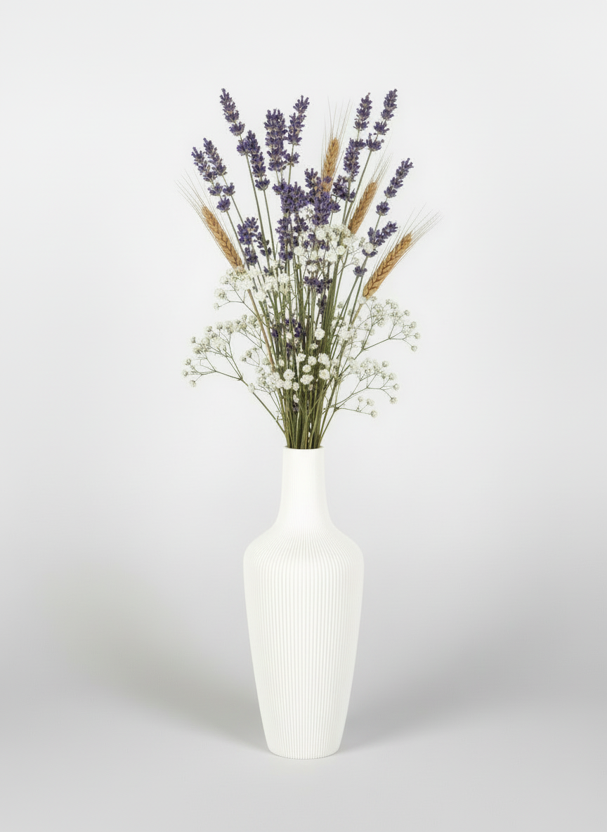 3D Printed Vases Decor Lamp Art - Vase "Leto"