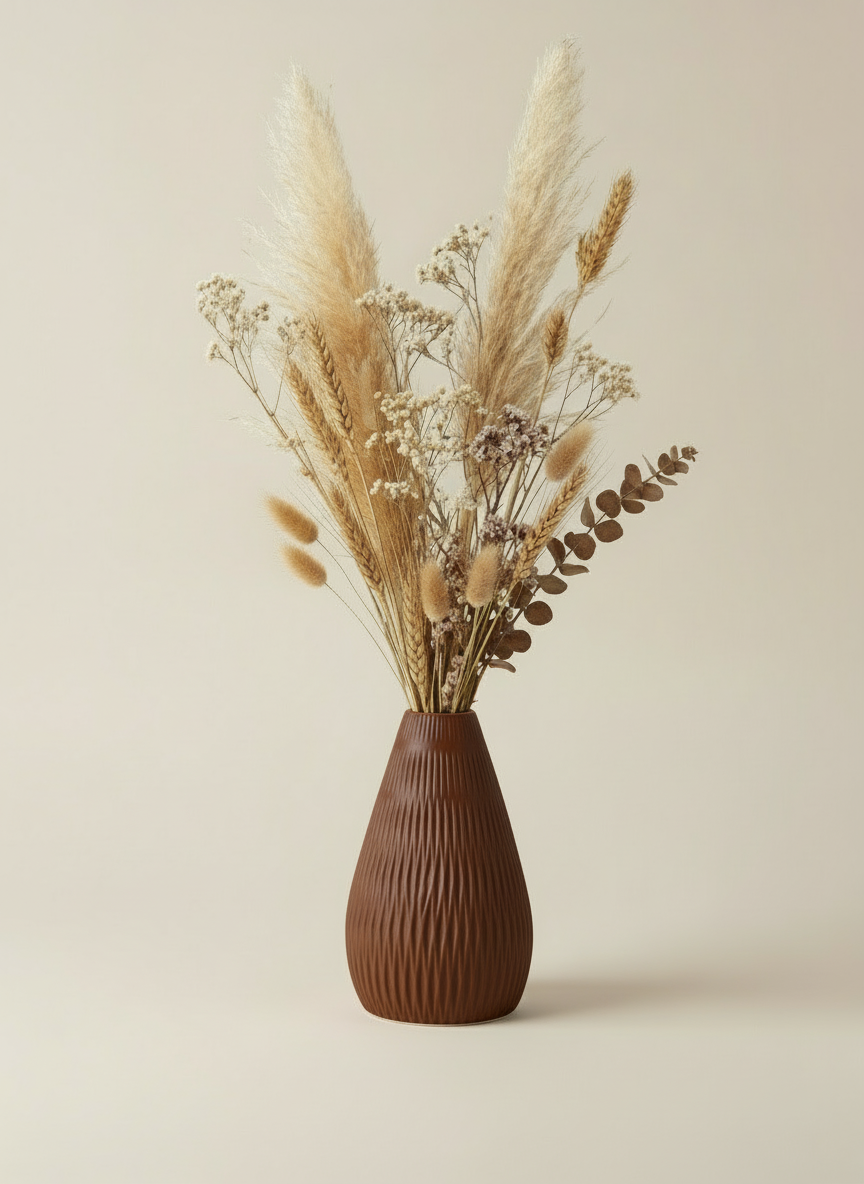 3D Printed Vases Decor Lamp Art - Vase "Marlon"