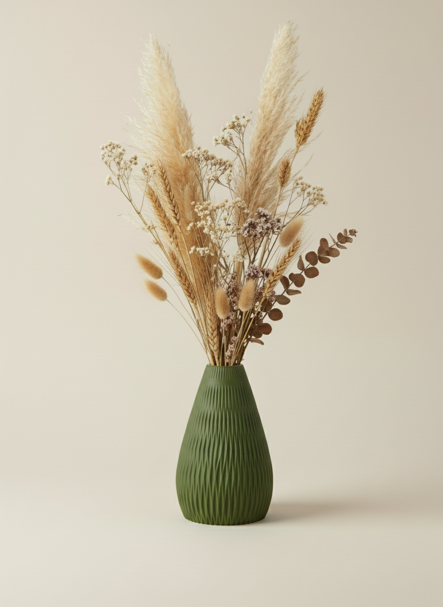 3D Printed Vases Decor Lamp Art - Vase "Marlon"