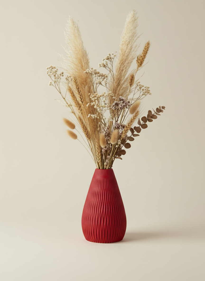 3D Printed Vases Decor Lamp Art - Vase "Marlon"