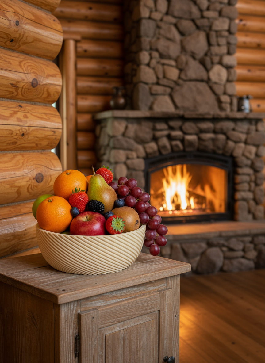 3D Printed Vases Decor Lamp Art - Indoor Tray "Mercurius"