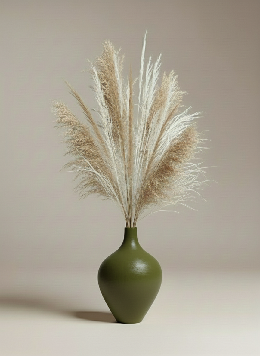 3D Printed Vases Decor Lamp Art - Roman Vase "Namaste"