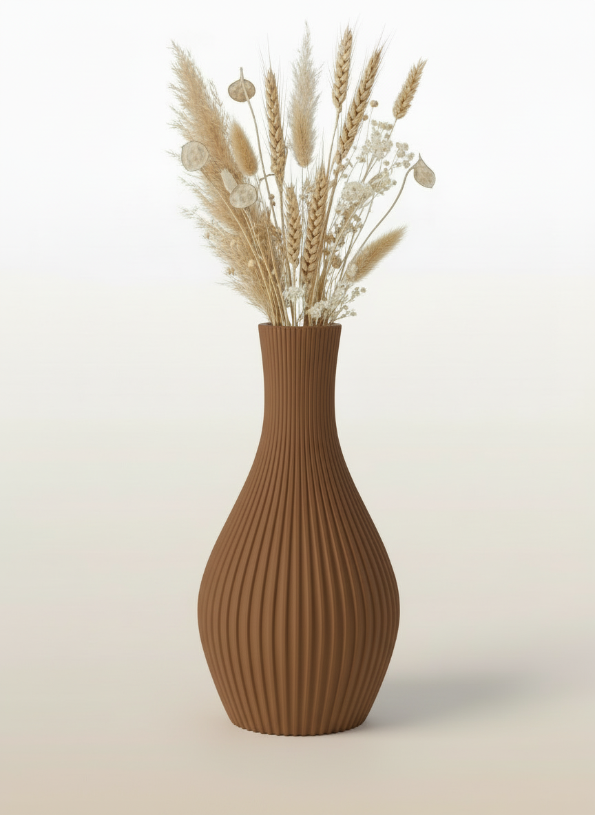 3D Printed Vases Decor Lamp Art - Indoor Vase "Persephone"