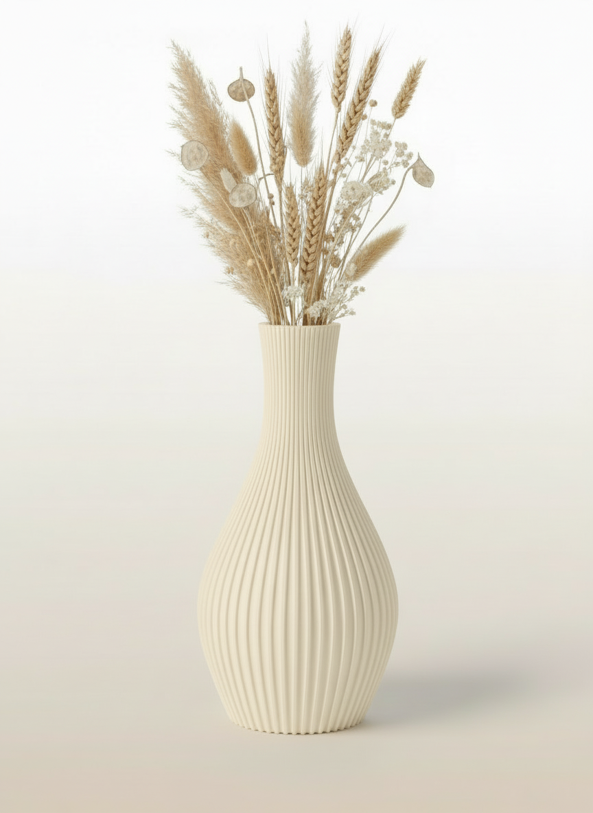 3D Printed Vases Decor Lamp Art - Indoor Vase "Persephone"