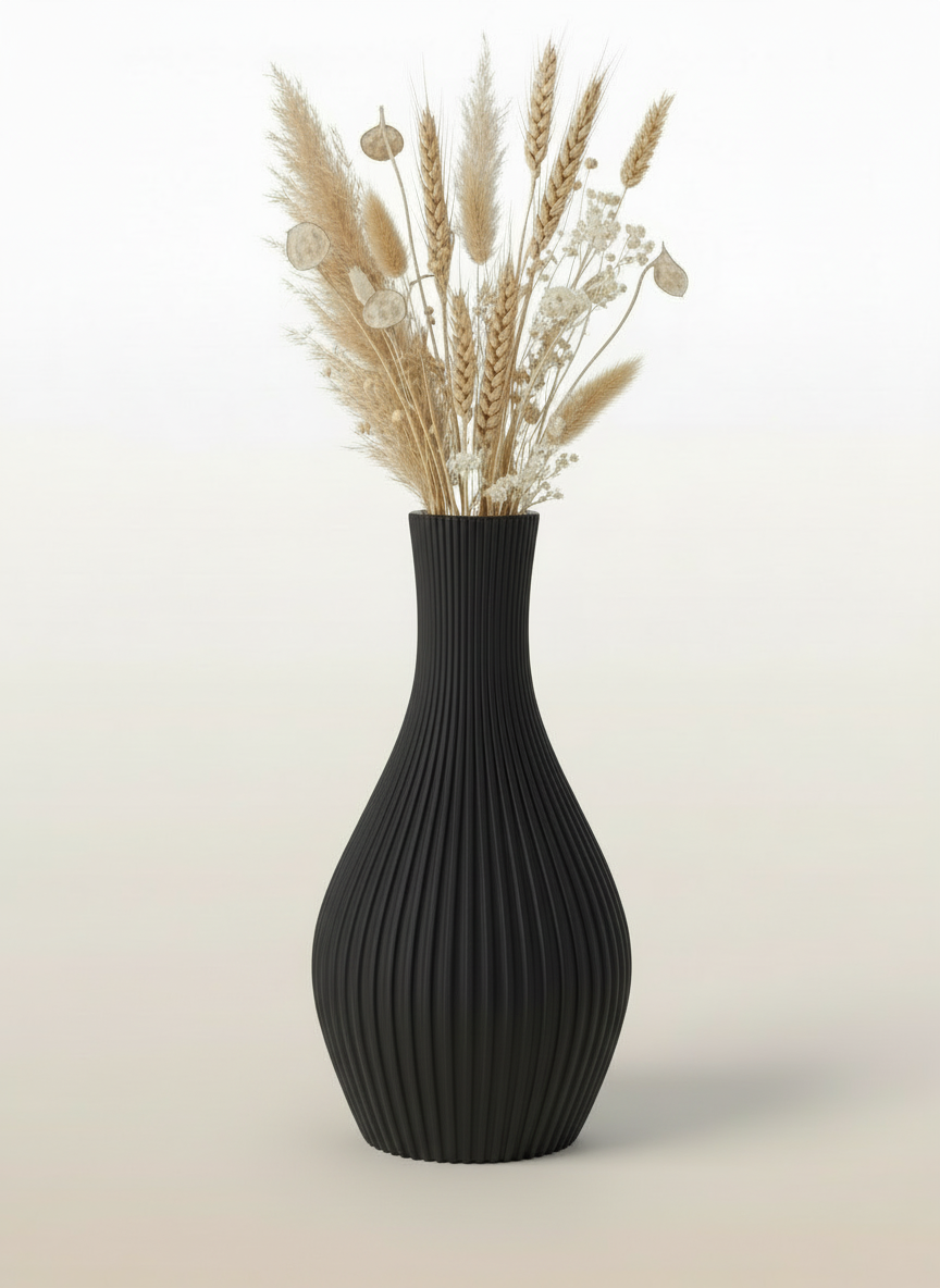 3D Printed Vases Decor Lamp Art - Indoor Vase "Persephone"