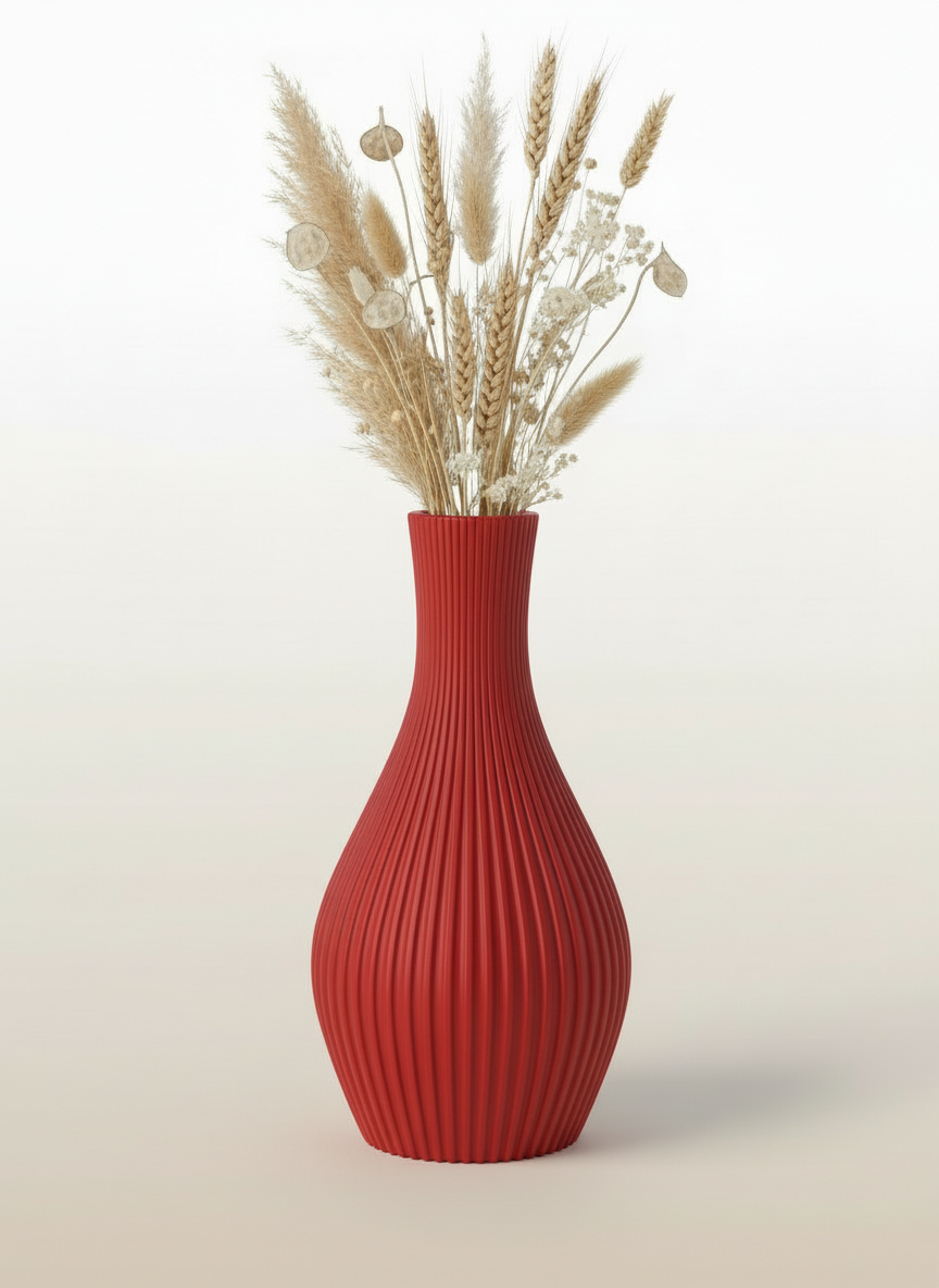 3D Printed Vases Decor Lamp Art - Indoor Vase "Persephone"