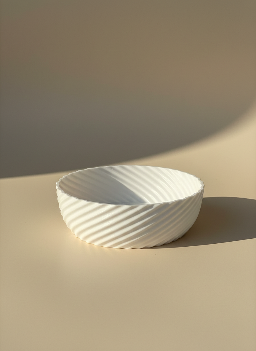 3D Printed Vases Decor Lamp Art - Indoor Tray "Pluto"