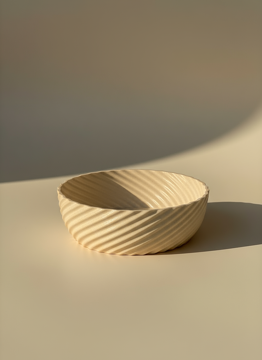 3D Printed Vases Decor Lamp Art - Indoor Tray "Pluto"