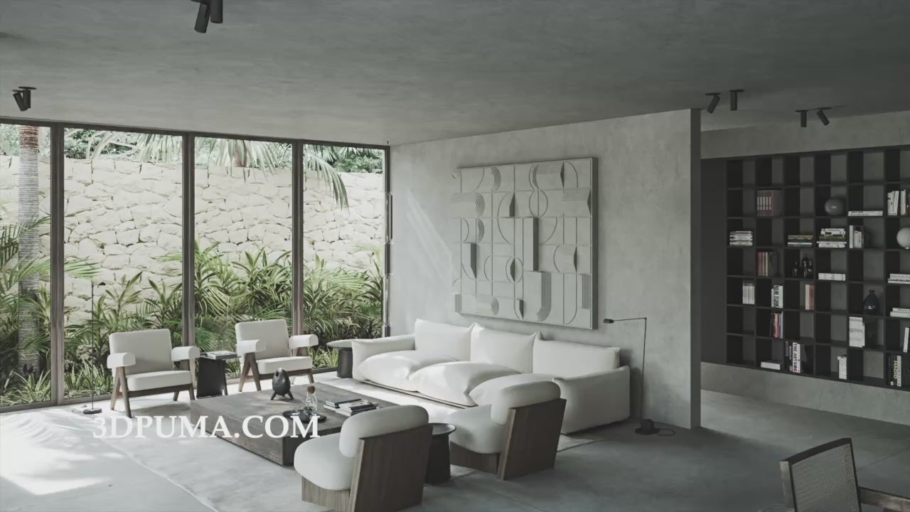 Video laden: 3DPUMA interior design objects and art