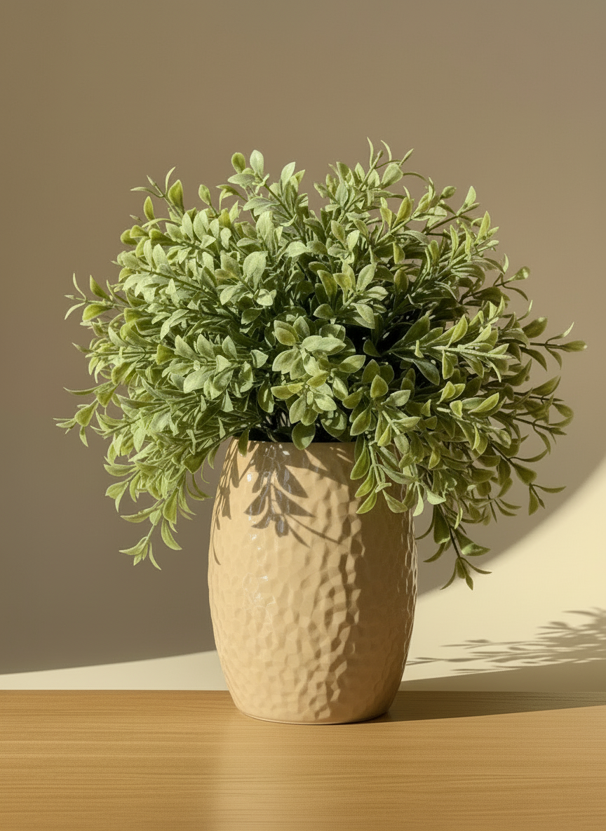 3D Printed Vases Decor Lamp Art - Vase "Pyrite"