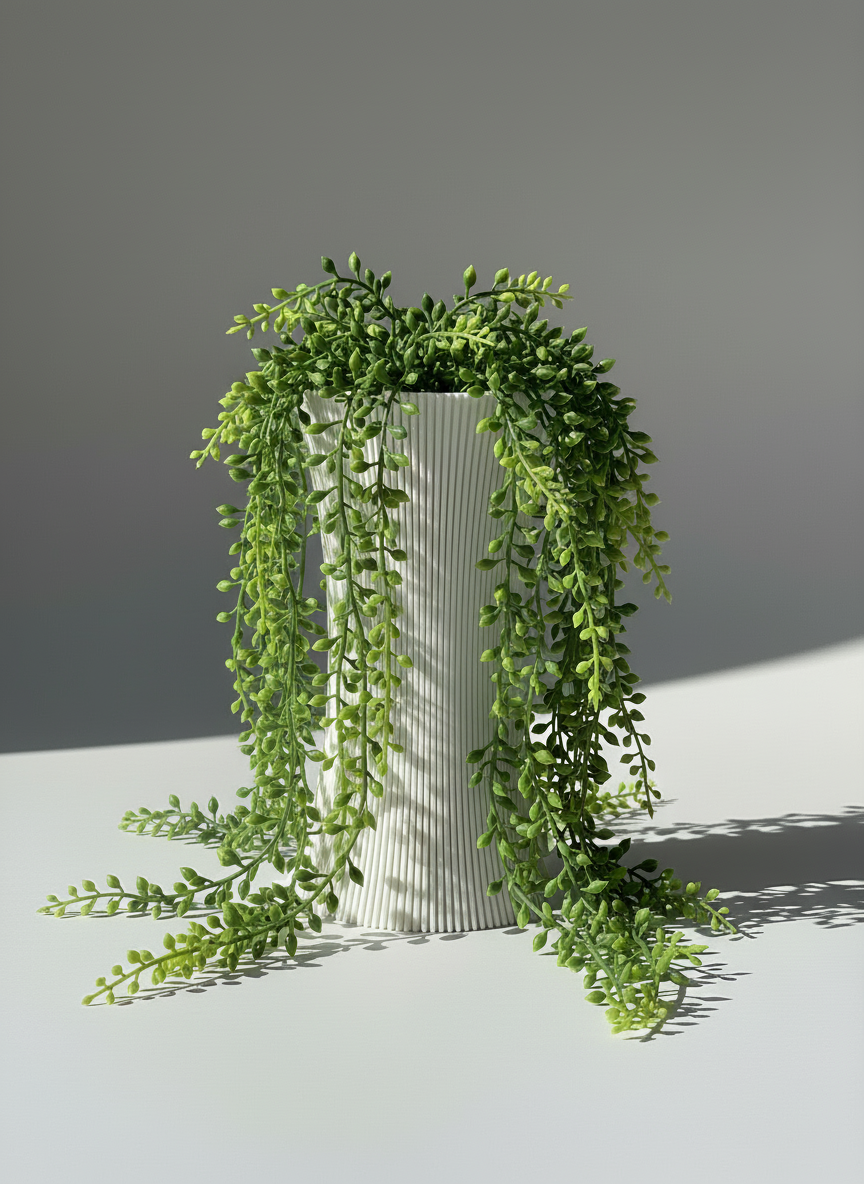 3D Printed Vases Decor Lamp Art - Vase "Reactor"