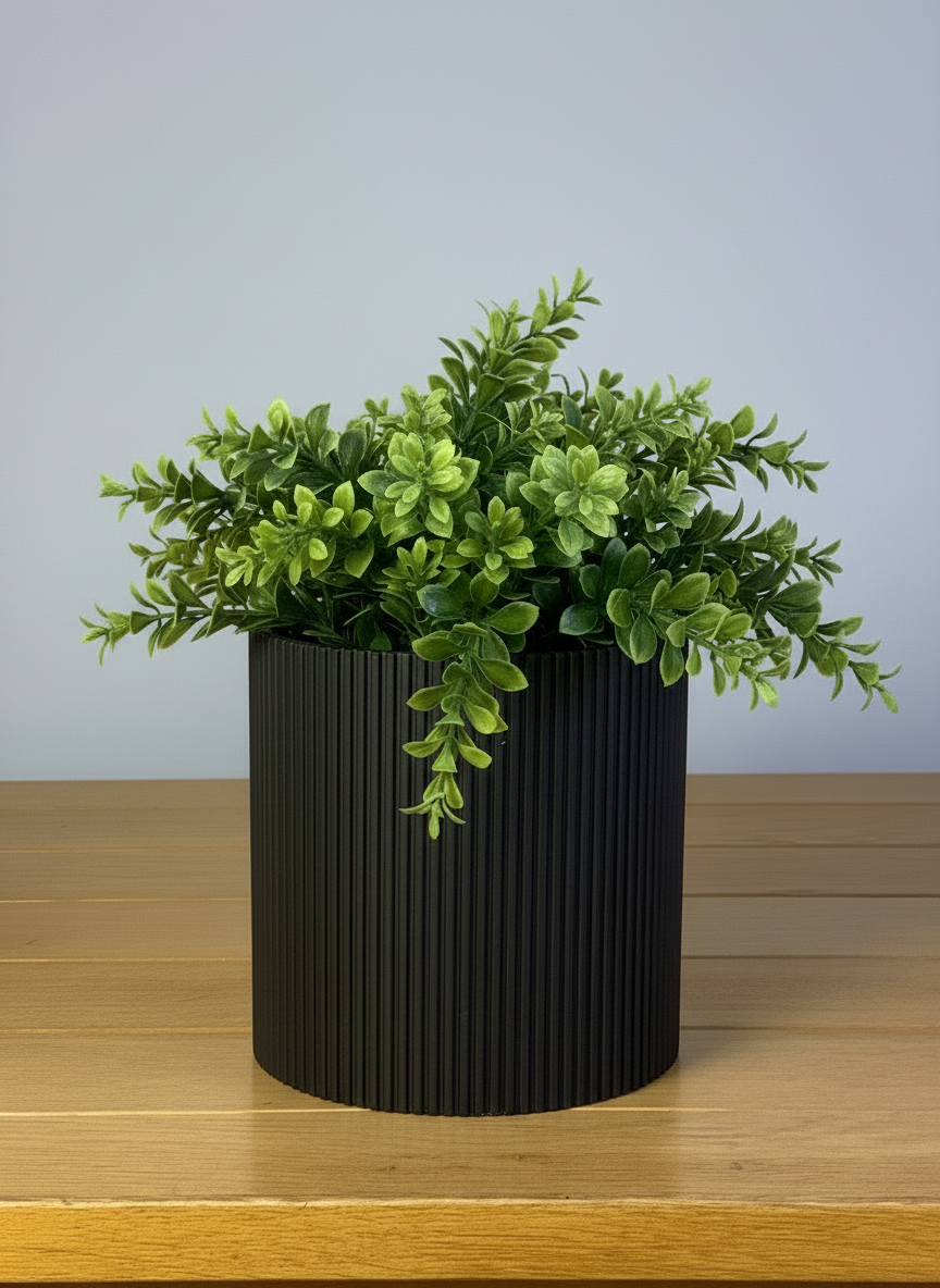 3D Printed Vases Decor Lamp Art - Indoor Vase "Shirinda"