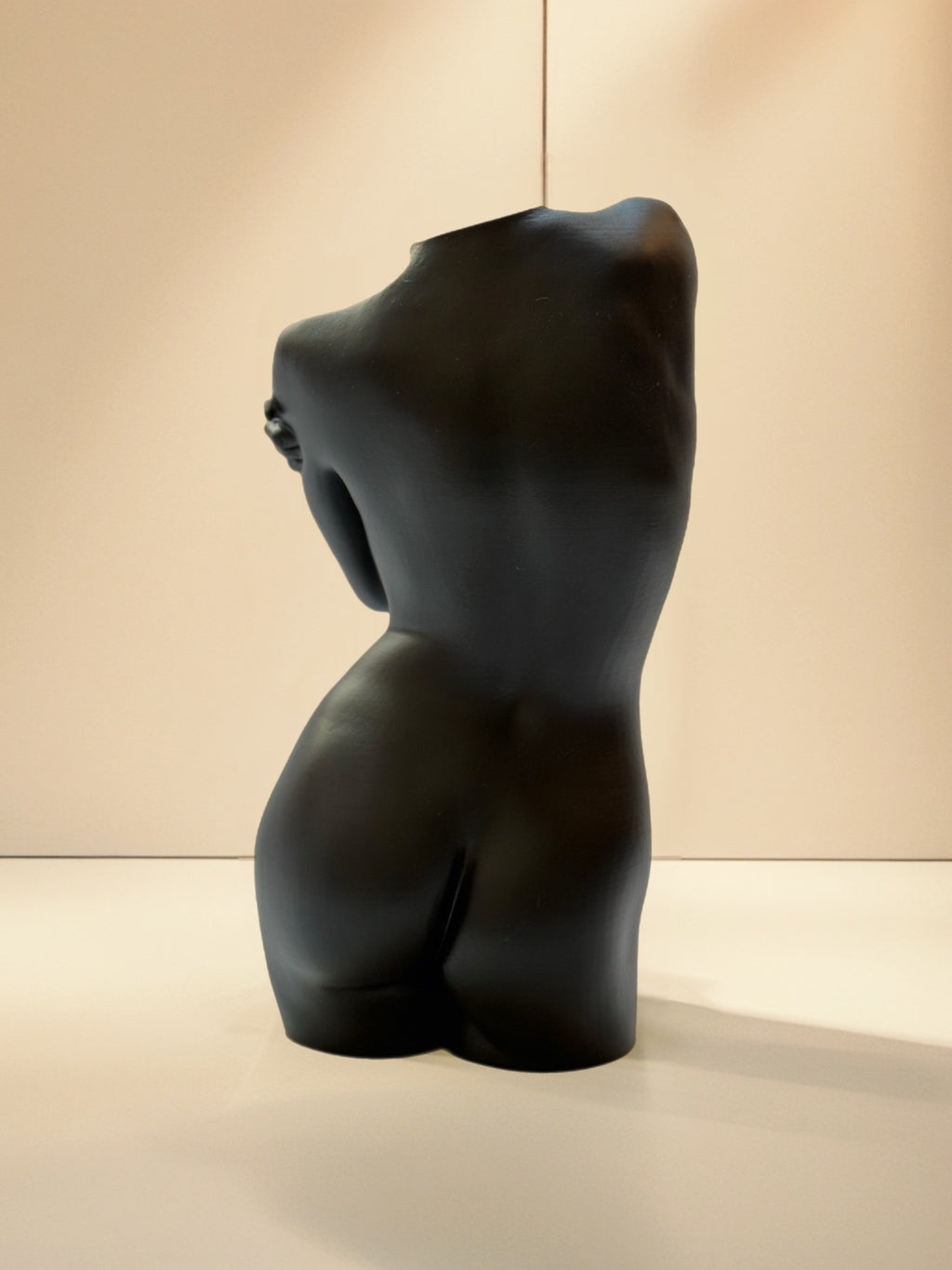 HAND PAINTED: Female Nude Sculpture "Shy Girl"