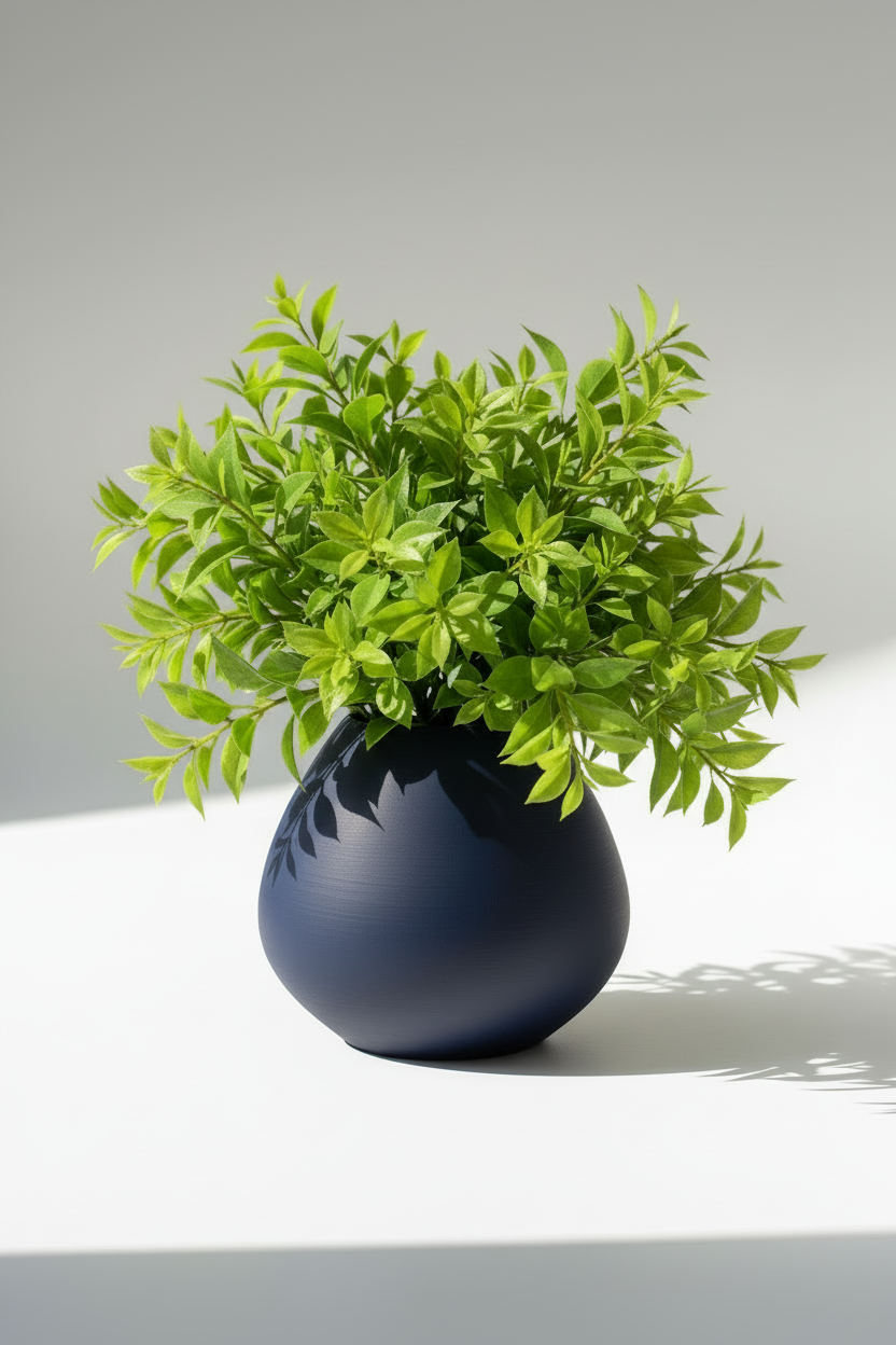 3D Printed Vases Decor Lamp Art - Indoor Planter and Vase "Thalia"