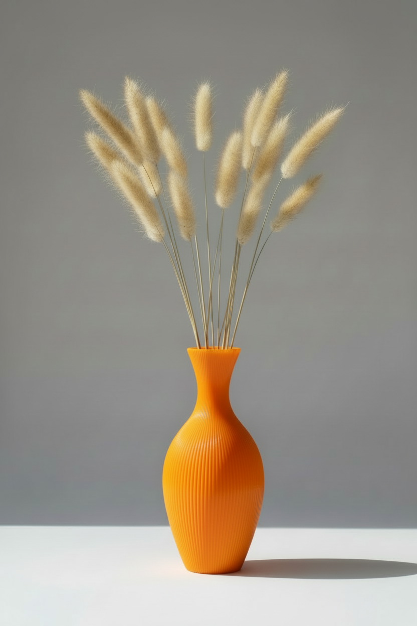 3D Printed Vases Decor Lamp Art - Vase "Toledo"