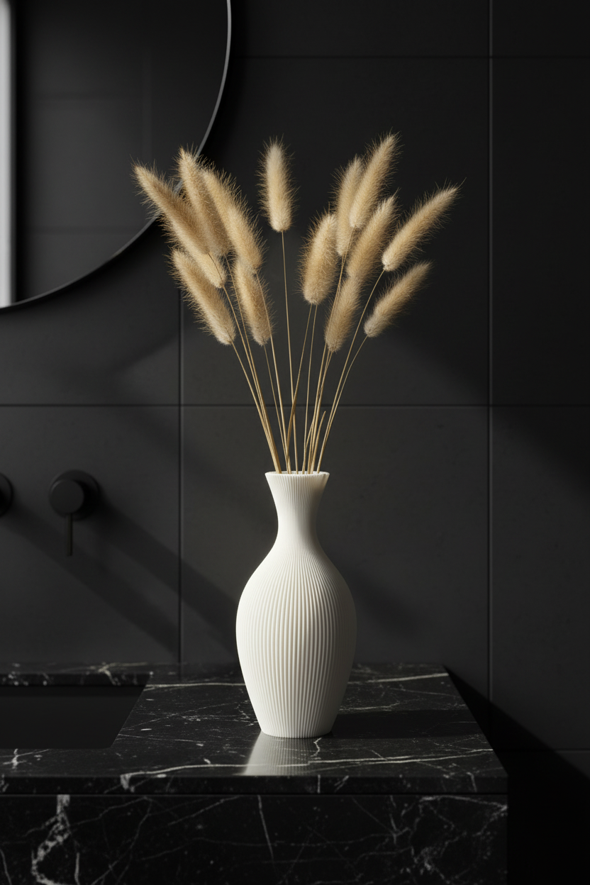 3D Printed Vases Decor Lamp Art - Vase "Toledo"
