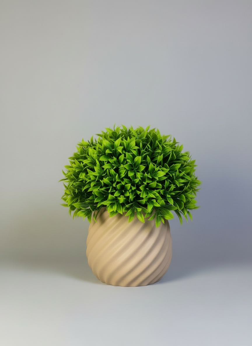 3D Printed Vases Decor Lamp Art - Indoor Planter and Vase "Tyrus"