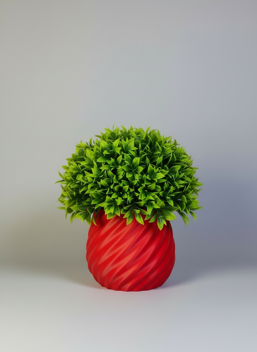 3D Printed Vases Decor Lamp Art - Indoor Planter and Vase "Tyrus"
